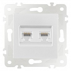 Розетка ethernet rj-45 без рамки arte milano am-203 203.45-2.white